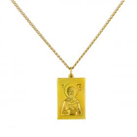 Μενταγιόν Φυλαχτό Άγιος Αντώνιος Χρυσός Κ14 SKU-52695