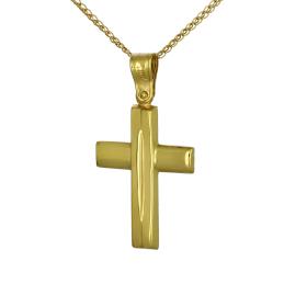 Σταυρός Ανδρικός Χρυσός Κ9 SKU-52801