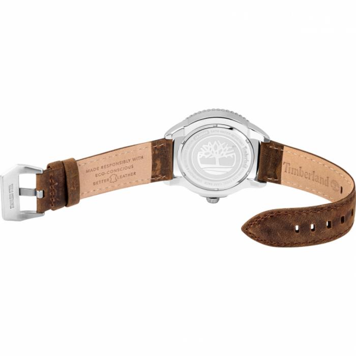 SKU-52350 / TIMBERLAND Colchester Brown Leather Strap