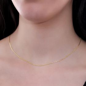 Αλυσίδα Λαιμού Χρυσός Κ9 SKU-53890