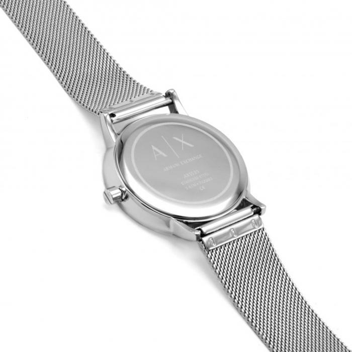 SKU-53417 / ARMANI EXCHANGE Lola Silver Stainless Steel Bracelet