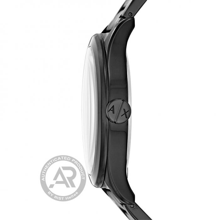 SKU-53418 / ARMANI EXCHANGE Nico Box Set Black Stainless Steel Bracelet