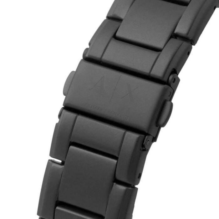 SKU-53867 / ARMANI EXCHANGE Giacomo Chronograph Black Stainless Steel Bracelet