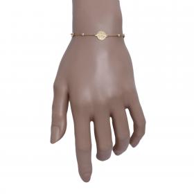 Βραχιόλι Κωνσταντινάτο Χρυσός Κ9 SKU-53018