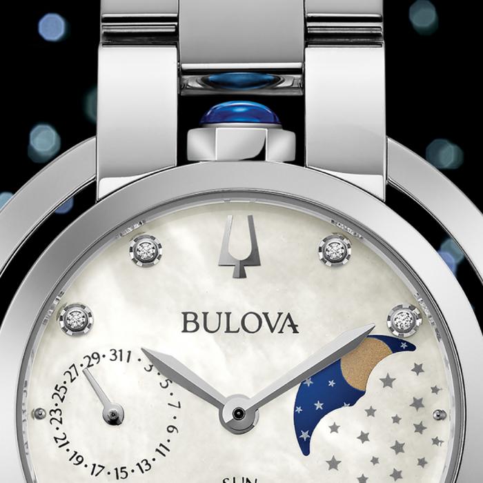 SKU-53547 / BULOVA Diamonds Rubaiyat Stainless Steel Bracelet