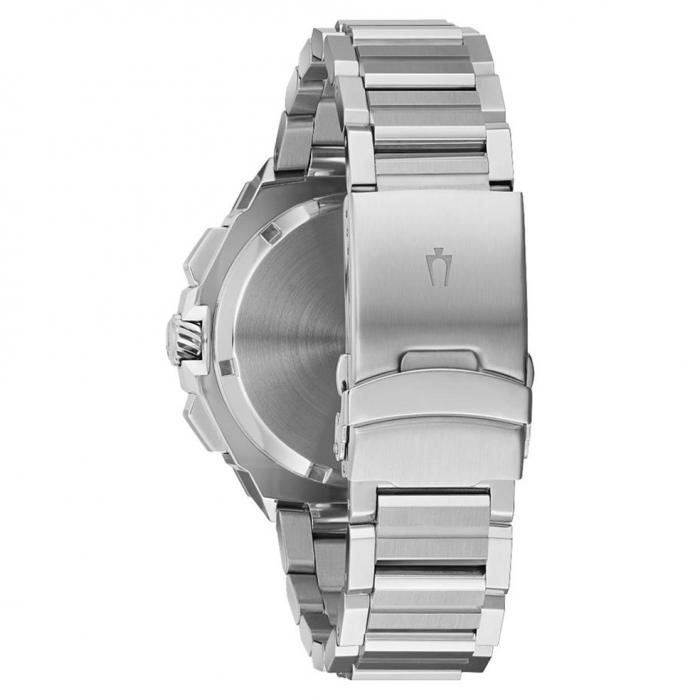 SKU-53543 / BULOVA Precisionist Chronograph Silver Stainless Steel Bracelet Special Edition