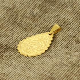 Κωνσταντινάτο Φυλαχτό Δάκρυ Χρυσός Κ14 SKU-53394