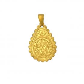 Κωνσταντινάτο Φυλαχτό Δάκρυ Χρυσός Κ14 SKU-53394