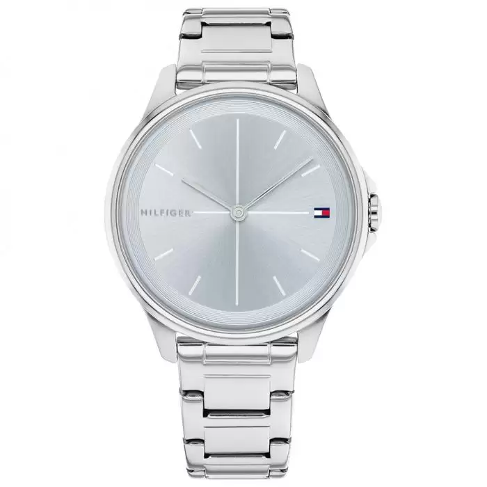 Ρολόι Γυναικείο TOMMY HILFIGER Delphine με Ασημί Μπρασελέ από Ανοξείδωτο Ατσάλι | 1782353 SKU-53230