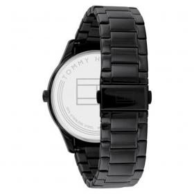 Ρολόι Ανδρικό TOMMY HILFIGER Damon με Μαύρο Μπρασελέ από Ανοξείδωτο Ατσάλι | 1791849 SKU-53427