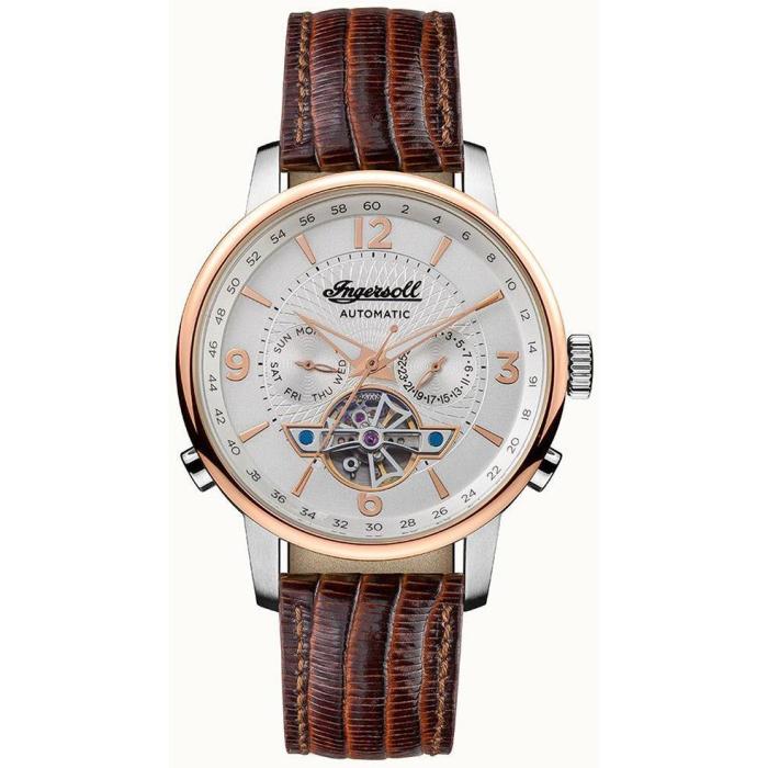 SKU-54586 / INGERSOLL Grafton Automatic Brown Leather Strap
