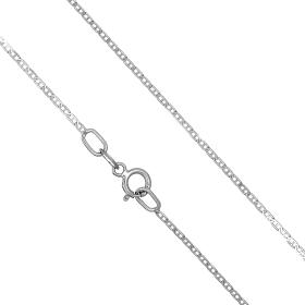 Αλυσίδα Λαιμού Λευκόχρυσος Κ9 SKU-54613