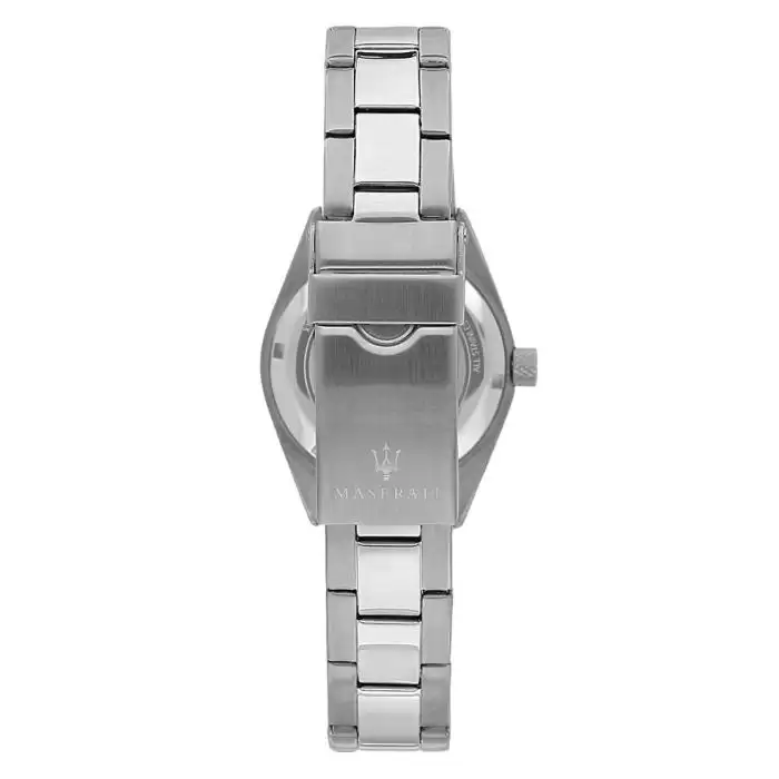 SKU-54953 / MASERATI Competizione Crystals Silver Stainless Steel Bracelet