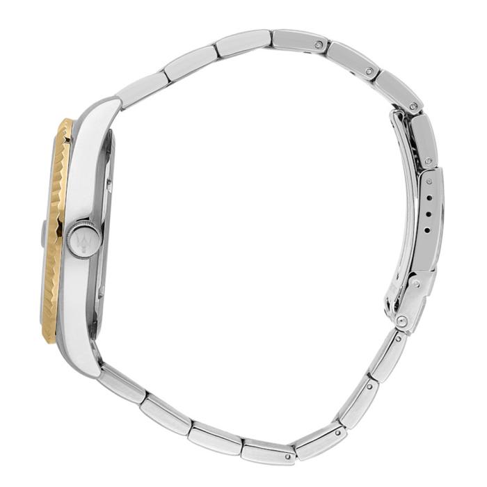 SKU-54954 / MASERATI Competizione Two Tone Stainless Steel Bracelet