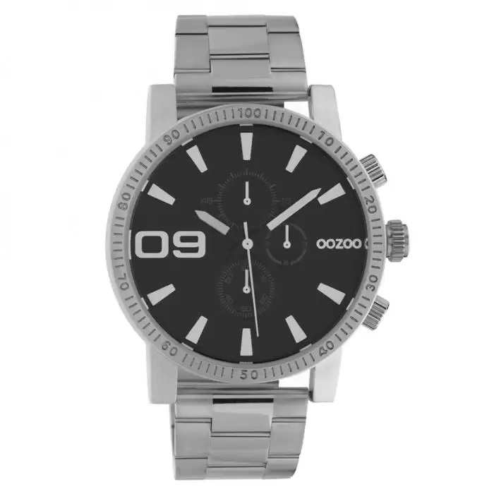 SKU-54419 / OOZOO Timepieces Silver Metal Bracelet
