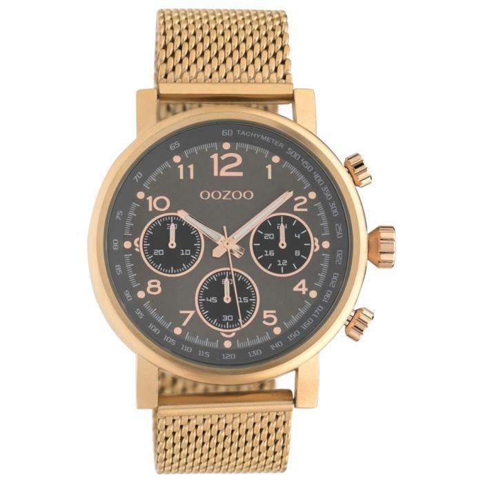 SKU-54420 / OOZOO Timepieces Rose Gold Metal Bracelet