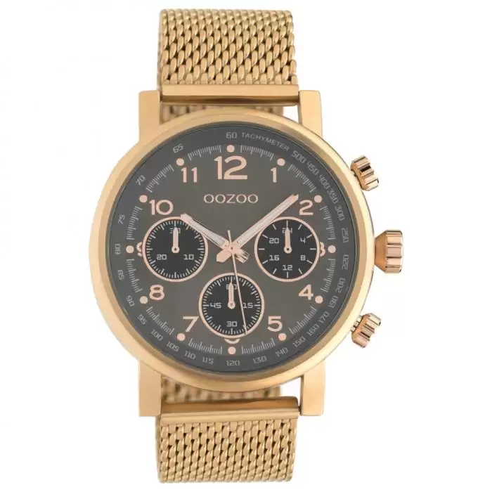SKU-54420 / OOZOO Timepieces Rose Gold Metal Bracelet