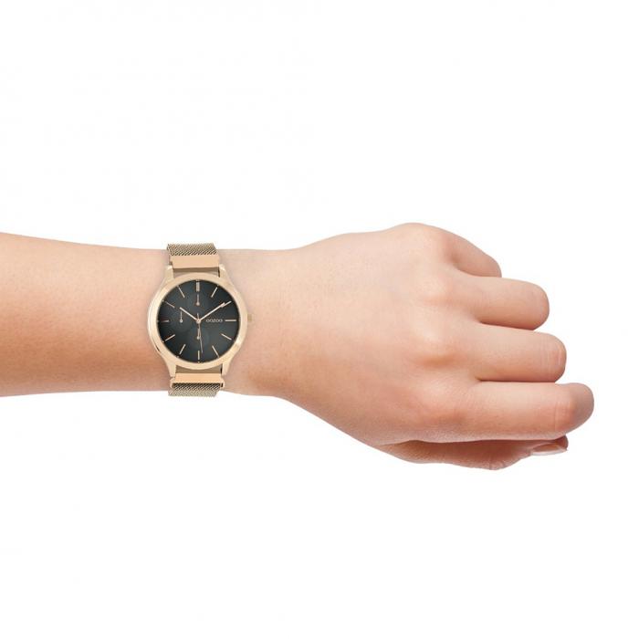 SKU-54431 / OOZOO Timepieces Rose Gold Metal Bracelet