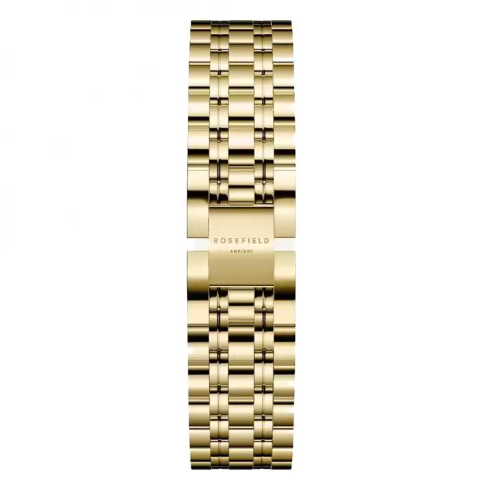 SKU-54020 / ROSEFIELD The Elles Octagon Gold Stainless Steel Bracelet