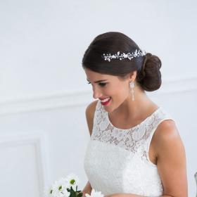 Σκουλαρίκια Gloria Hope Silver με Ζιργκόν SKU-54113