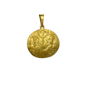 Κωνσταντινάτο Χρυσός Κ9 με Μαύρο Πλατίνωμα SKU-55049