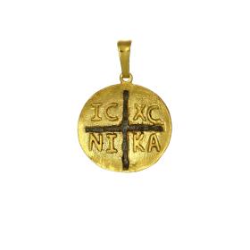 Κωνσταντινάτο Χρυσός Κ9 με Μαύρο Πλατίνωμα SKU-55049