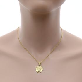 Κολιέ Κωνσταντινάτο Παναγία Ασήμι 925° SKU-55030