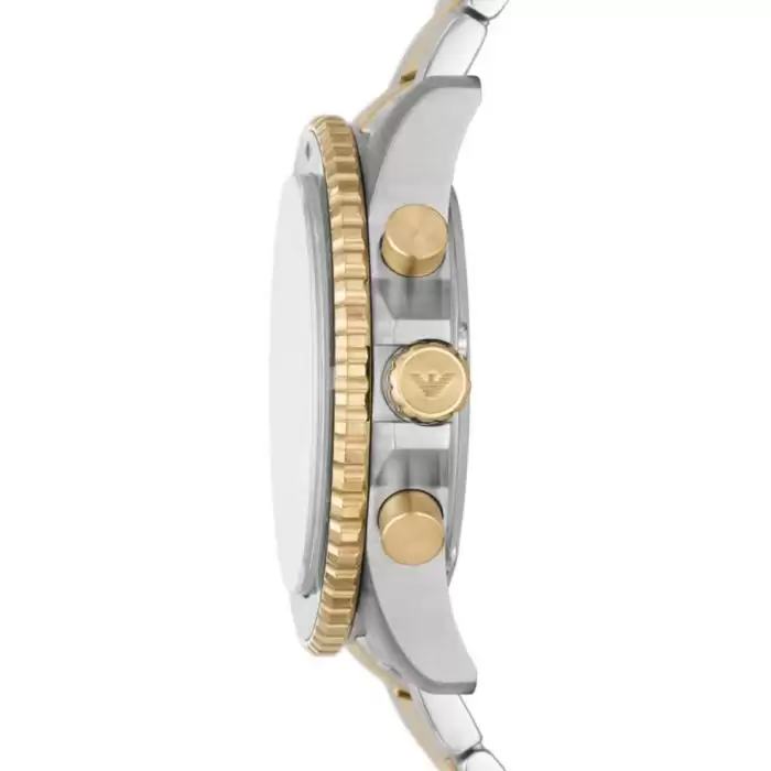 SKU-56213 / EMPORIO ARMANI Diver Two Tone Stainless Steel Bracelet