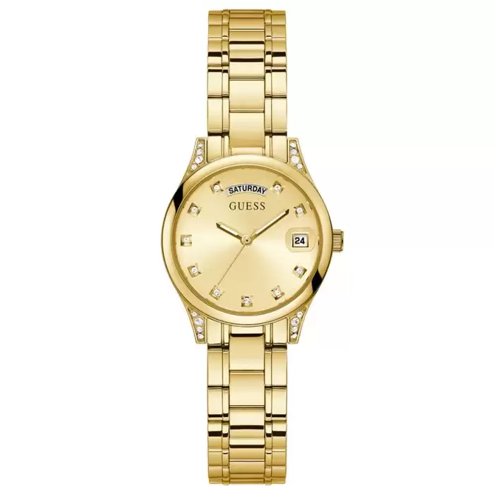 SKU-56057 / GUESS Mini Aura Crystals Gold Stainless Steel Bracelet