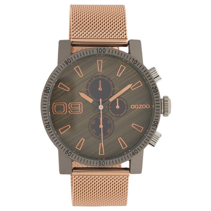 SKU-56545 / OOZOO Timepieces Rose Gold Metal Bracelet 