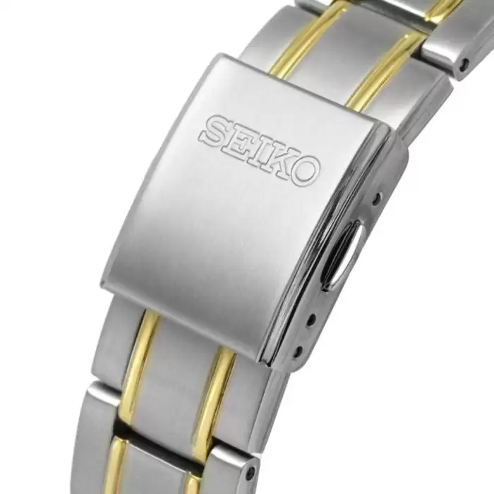SKU-56202 / SEIKO Conceptual Two Tone Stainless Steel Bracelet