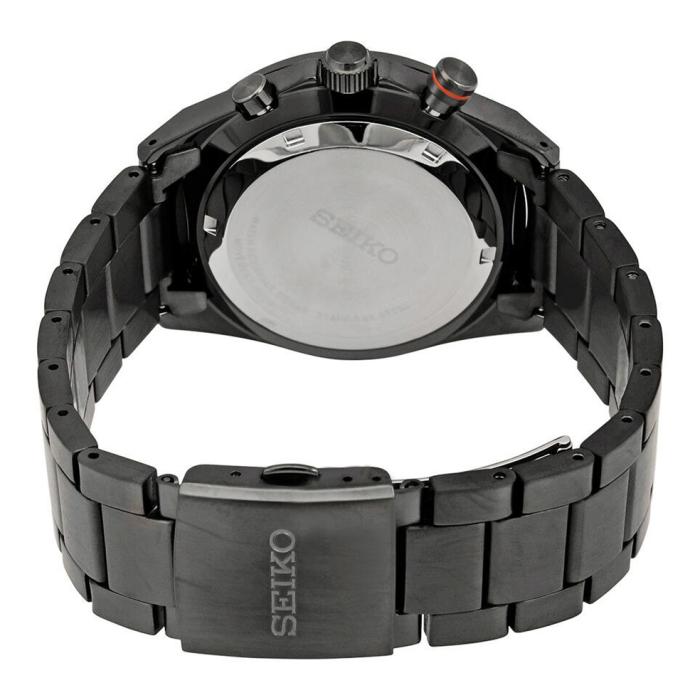 SKU-56636 / SEIKO Conceptual Series Chronograph Black Stainless Steel Bracelet