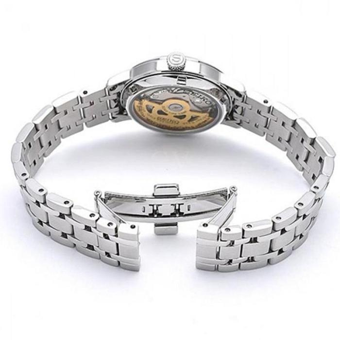 SKU-56641 / SEIKO Presage Automatic Silver Stainless Steel Bracelet 