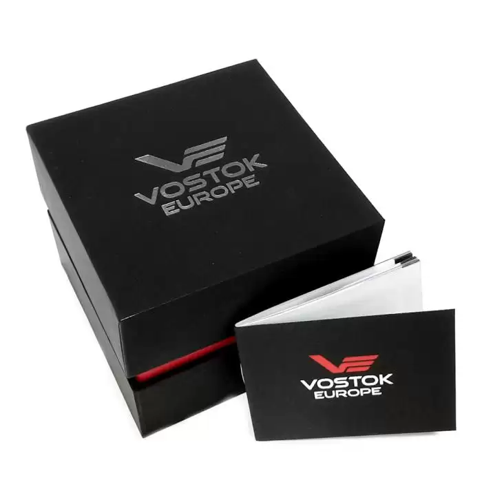 Ρολόι Ανδρικό VOSTOK EUROPE Almaz με Καφέ Δερμάτινο Λουράκι | 6S11-320B262 SKU-56743