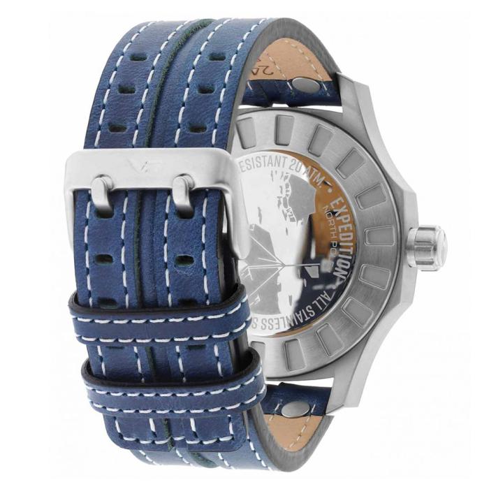 SKU-56744 / VOSTOK EUROPE Expedition North Pole Automatic Blue Leather Strap