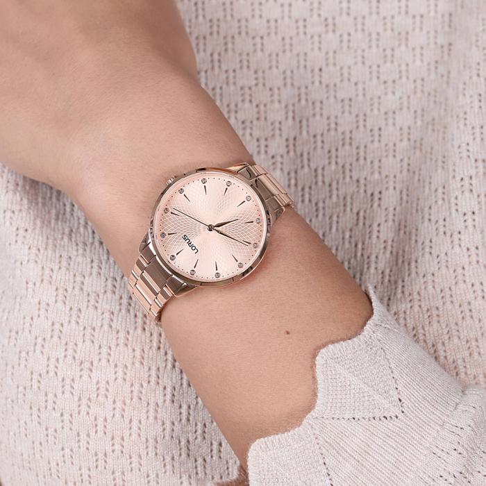 LORUS Classic Rose Gold Stainless Steel Bracelet