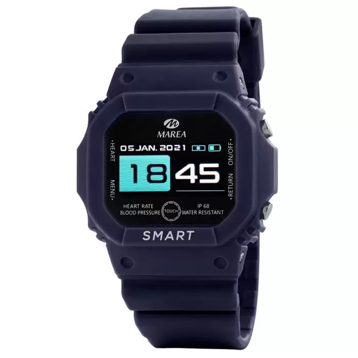 SKU-57694 / MAREA Smartwatch Blue Rubber Strap