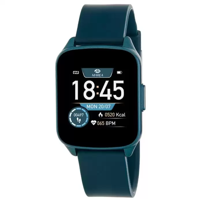SKU-57795 / MAREA Smartwatch Blue Rubber Strap