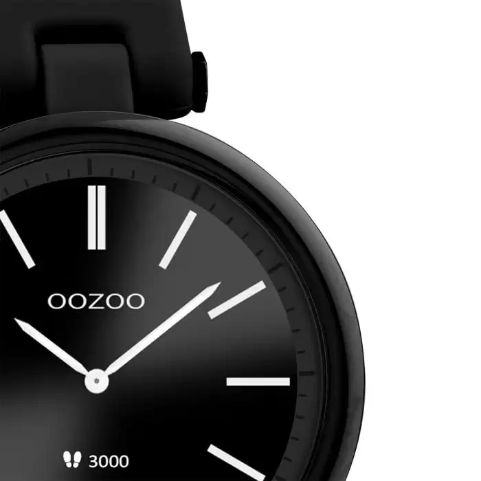 SKU-57285 / OOZOO Smartwatch Black Rubber Strap