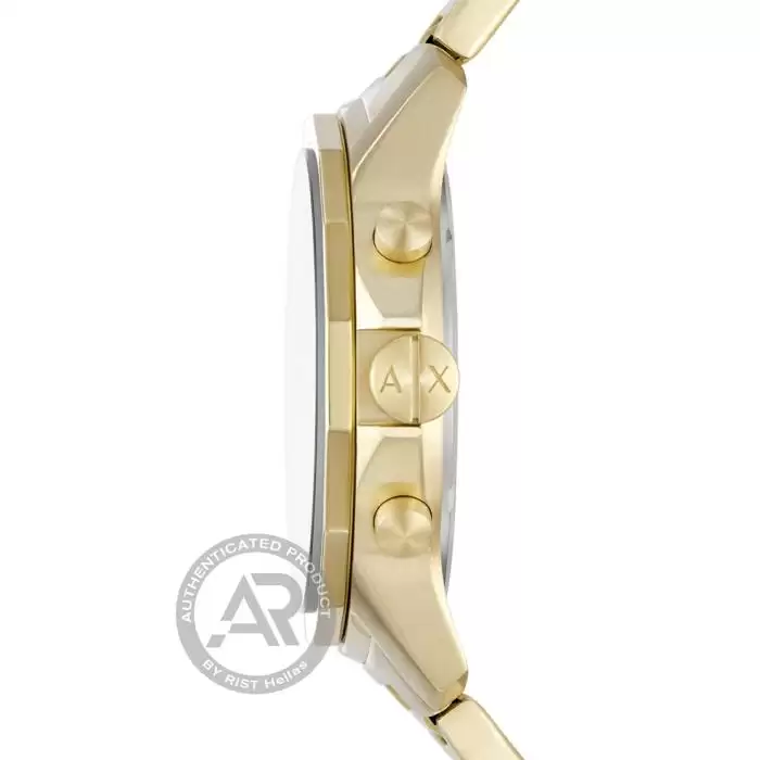 SKU-58266 / ARMANI EXCHANGE Banks Chronograph Gold Stainless Steel Bracelet