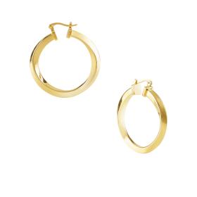 Σκουλαρίκια Κρίκοι Guess Don't Lie Ανοξείδωτο Ατσάλι SKU-58474