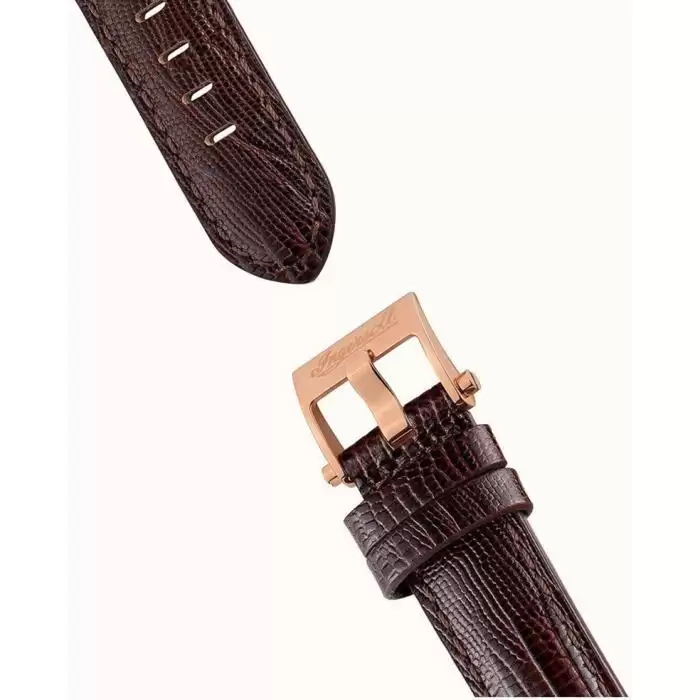 SKU-58359 / INGERSOLL Grafton Automatic Brown Leather Strap