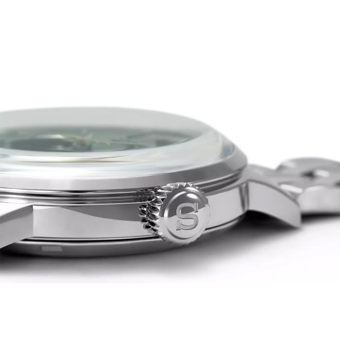 SKU-58267 / SEIKO Presage Cocktail Time 'Grasshopper' Automatic Silver Stainless Steel Bracelet