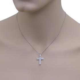 Κλασικός Σταυρός Λευκόχρυσος Κ14 SKU-58977