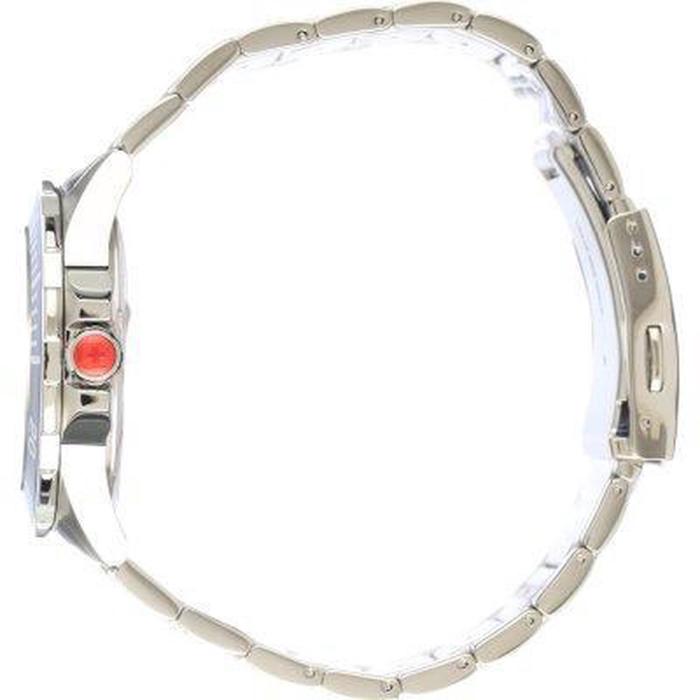 SKU-58358 / SWISS MILITARY HANOWA Offshore Diver Silver Stainless Steel Bracelet