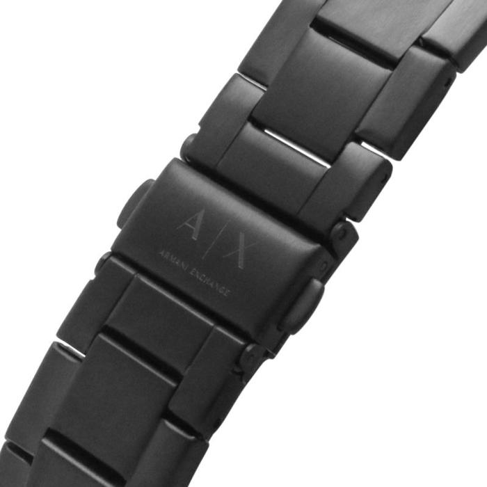 SKU-59826 / ARMANI EXCHANGE Leonardo Black Stainless Steel Bracelet