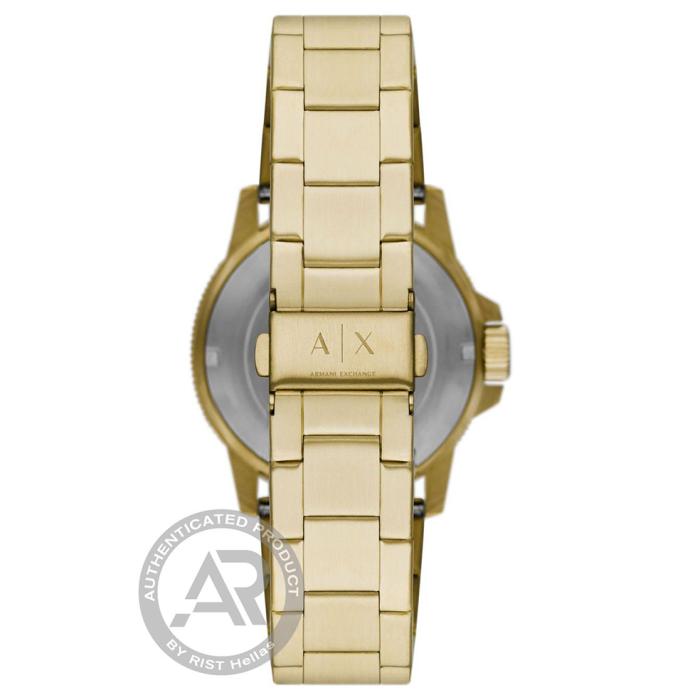 SKU-59817 / ARMANI EXCHANGE Leonardo Gold Stainless Steel Bracelet