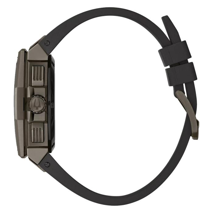 SKU-59930 / BULOVA Precisionist Chronograph Black Rubber Strap Special Edition