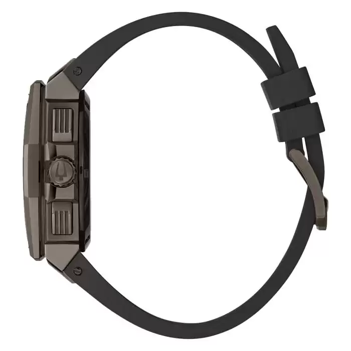 SKU-59930 / BULOVA Precisionist Chronograph Black Rubber Strap Special Edition