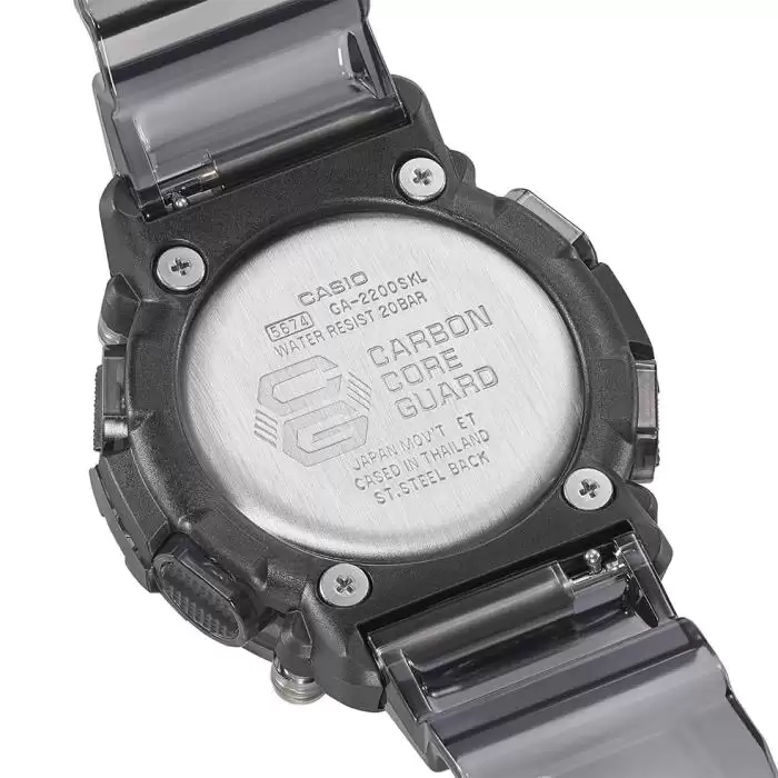 SKU-59116 / CASIO G-Shock Anadigi Chronograph Black Rubber Strap